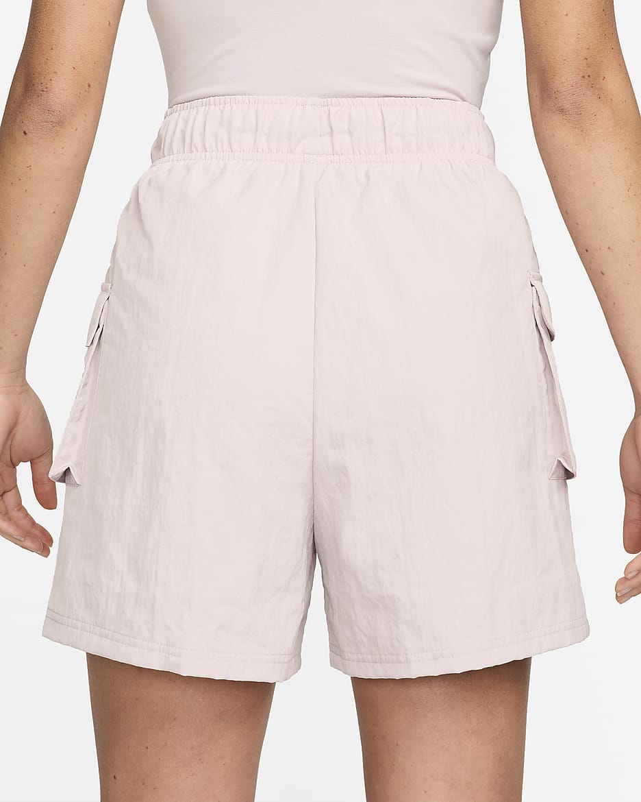 Nike sportswear air satin shorts best sale